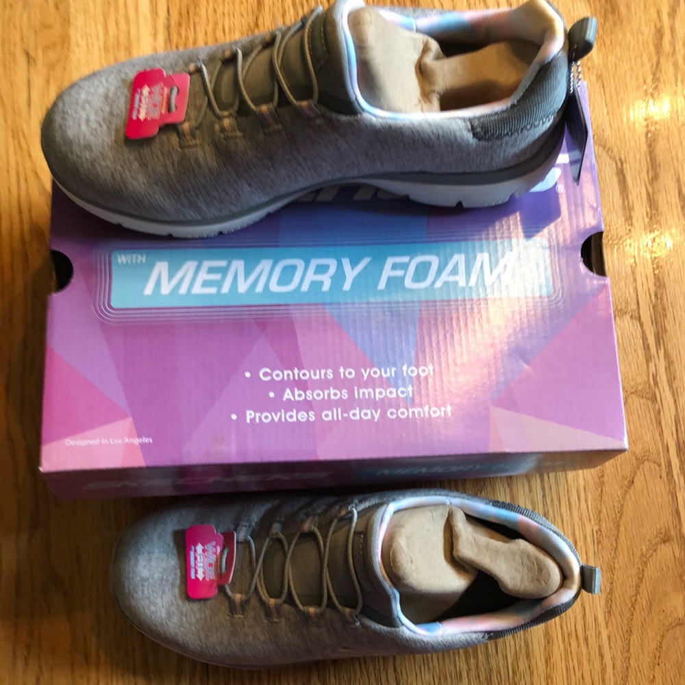 Memory foam shoes